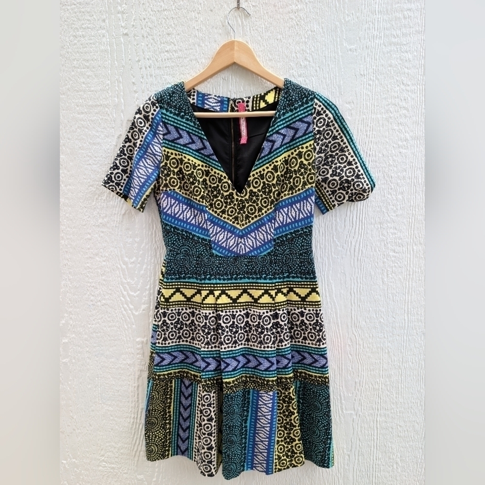 Plenty By Tracy Reese Anthropologie New Moon Dress Colorful Boho Women's Size 4